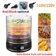 5 Trays 35-70℃ 350W Food Dehydrator Jerky Maker LCD Home Fruit Dehydrator Dryer
