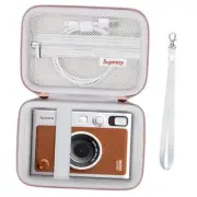 Hard Carrying Case for Fujifilm Instax Mini EVO Instant Camera, Instax White