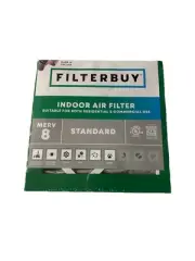Filterbuy 8x8x1 Air Filters (6 Pack) Replacements (MERV 8) Brand New