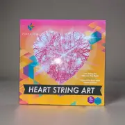 3D Heart String Art Kit Glows In Dark Heart Lantern