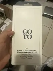 Goto- Tempered Glass/ Screen Protector - iPhone 14pro, iPhone 14, iPhone 13