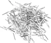 FIXOSHEE Elastic Cords Nonslip Barbs 100pcs Stretchy Elastic String for DIY Projects Book Binding Hat Straps