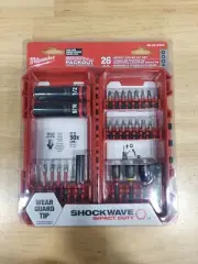 milwaukee impact driver bit set 26 Pieces