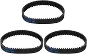 uxcell 3pcs HTD-5M Rubber Timing Belt 58 Teeth, 290mm Pitch Length x 15mm Width x 3.6mm Height, Closed Loop Pulley Timing Belt