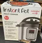 INSTANT POT 6 QT 9-IN-1 Pressure Cooker MULTI - COOKER OPEN