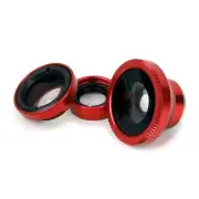 New Phone Camera Lens Kit, Fisheye, Wide Angle, Macro for iPhone/Samsung