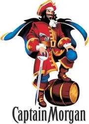 CAPTAIN MORGAN Vinyl Sticker Decal 14" (full color)