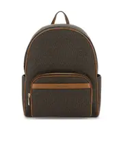 Michael Kors Logo Monogram Large Backpack One size BRNACORN