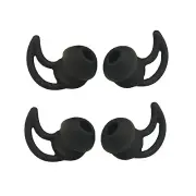 2Pairs Noise Isolation Silicone Earbuds Tips For BOSE QC30 QC20 Medium Size