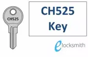 CH525 Key Fits Tool Box, Paddle, Whale Tail Lock, Caravan storage + others