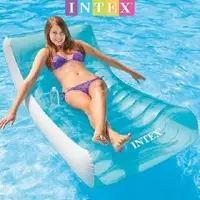 在飛比找蝦皮購物優惠-INTEX水上浮排成人浮排泳池充氣浮床游泳圈兒童充氣漂浮床墊
