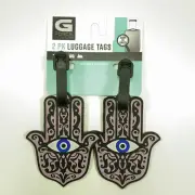 Force Hands With Eyes Luggage Tags Set of Two - New