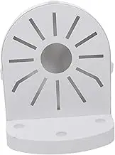CIYODO 1pc Security Camera Mount Bracket Durable Abs for Indoor Outdoor Use Easy Install with Screws Designed for Dome Cameras Tidy Wiring