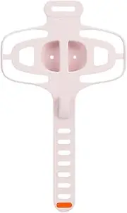 Qianly Bicycle Phone Holder Mount Cellphone Holder Silicone Strap Trendy Portable Handlebar Phone Mount for Road Bike Equipment, Pink