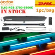 Godox TL60 Pavo Tube Light RGB 2700-6500K handheld Led video Light Remote APP