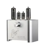 APPJ 6J1 6P1 Mini Vacuum Tube Amplifier Stereo HiFi Desktop Power Amp 3W+3W #TZT