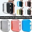 Clear Full Body Case Cover Screen Protector Shell For iWatch Series 4 40mm/44mm