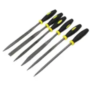 Wood Carving Tools Set 7 Inch Mini Needle Files Rasp 6 Piece Metal File Kit