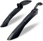 ROCKBROS Bike Fender MTB Bike Mudguard Adjustable Front Rear Bicycle Fenders Set Cycling Splash Guard for Mountain Road Bike