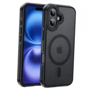 Strong Magnetic for Case [10Ft Military-Grade iPhone 16 A1-Black Bumper
