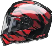Z1R Warrant Panthera Helmet Black/Red XS 0101-15205