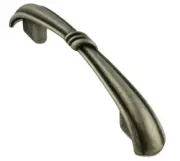 (12 Pack) 3" Bundled Reed Pull Antique Pewter