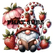 Sublimation Print Strawberry Gnome Ready to Press Heat Transfer
