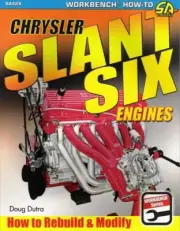 Chrysler Slant Six Engines How to Rebuild & Modify 170 198 225 Tuning Book SA429