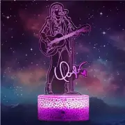 Taylor Swift Eras Tour LED Night Light Lamp 16 Colors Swiftie Red 1989 Lovers 89