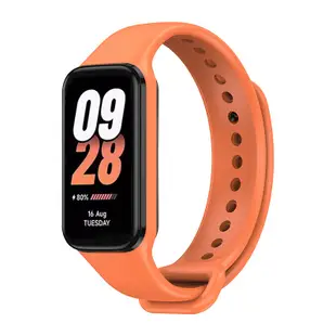 小米手錶超值版 錶帶保護殼 小米Band 8 Active 手錶 硅膠替換腕帶 Xiaomi 手環 8 active