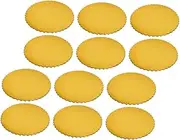 GRIRIW 12Pcs Round Cake Boards Mousse Base for Birthday Parties Weddings Celebrations Food Grade Pastry Display Supply for Cakes Cupcakes Desserts