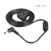 D Tap 2 Pin Male Connector To Dc 5.5 2.5Mm Plug Power Cord Cable Cables & Adapters