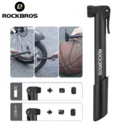 ROCKBROS Bike Pump 80PSI Schrader Presta Bicyle Pump Mini Cycling Air Inflator