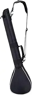 Soft-Sided Golf Club Bag - Lightweight Golff Clubs Strorage Bags | Foldable Golfclub Case Men | Oxford Cloth Pouch, Outdoor Use Equipment Carrier Portable for Range, Course, Training, Competition