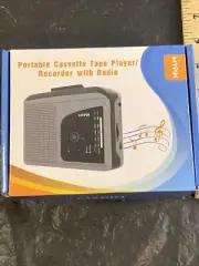 Mypin Portable Cassette Tape Player Recorder With FM Radio With Speaker