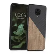 Case Compatible with Xiaomi Redmi Note 9S / 9 Pro / 9 Pro dark brown / black