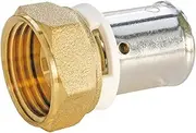 SOMATHERM FOR YOU in Pipe Diameter 20 per Ruffle Fitting – Law Toss Nut 15/21 (1/2 Inch)