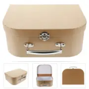 Paper Suitcase Shopping Bridesmaid Paperboard Boxes with Lids for Gifts