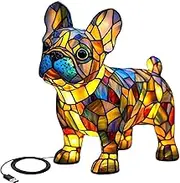 Corgi Lamp Dachshund Lamp, French Bulldog Lamp, Dachshund Lamps, Pug Lamps, Dog Series Art Night Light, Cute Pet Dogs Themed LED Table Lamps with Warm Ambient Glow, [Energy Class A]