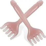 WOFASHPURET 2Pcs Scalp Hair Comb Five Claw Design Comfortable Grip for Scalp and Face Massage Portable and Lightweight for Hair Care