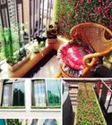 Artificial Green Wall Privacy Fence Screening Topiary Hedge Plant K33