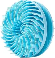 Silicone Body Scrubber Loofah | Silicone Body Bath Shower Scrubber,2-in-1 Bath Sponge For Deep Clean & Soft Skin Innovative Rotating Bath Brush Hygienic Shower Loofah For Use In Shower