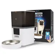Geeni 6L Smart Pet Feeder - Automatic Cat and Dog Food Dispenser, WiFi Contro...