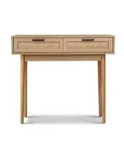 [Artiss] Rattan Console Table Drawer in Wood