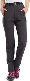 [Bofu] Thick Thermal Women Windproof Cold Weather Winter Ski Snow Pants Trousers Grey
