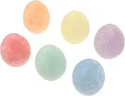 COHEALI Children's Art Easel 6 Pack of Egg Shape Chalks Safe Drawing Chalks for Boys and Girls Dust Washable