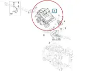 CM08481645 OEM Piaggio Throttle Body with Electronic Control Unit Piaggio Models