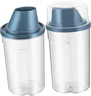 Toyvian Tight Seal Pet Food Buckets for Dogs Cats 1000ml Easy to Clean Storage