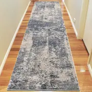 Sina Saturn Smoke Runner Rug