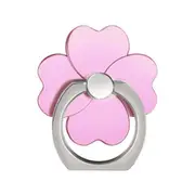 4-Leaf Clover Mobile Phone Ring Holder - Pink